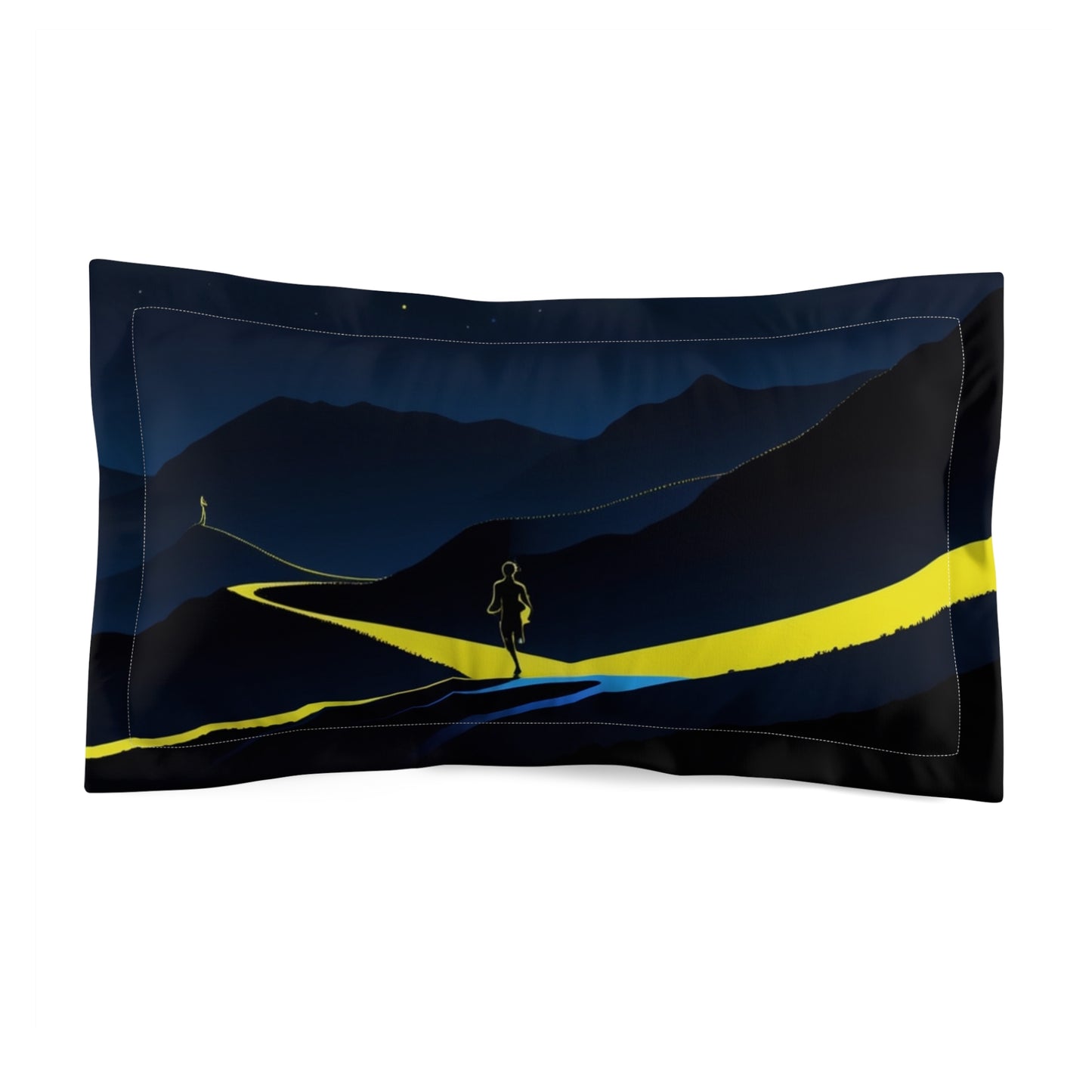 NOFLATMILES Night Shift Pillow Shams (Set) – Finish the Starlight