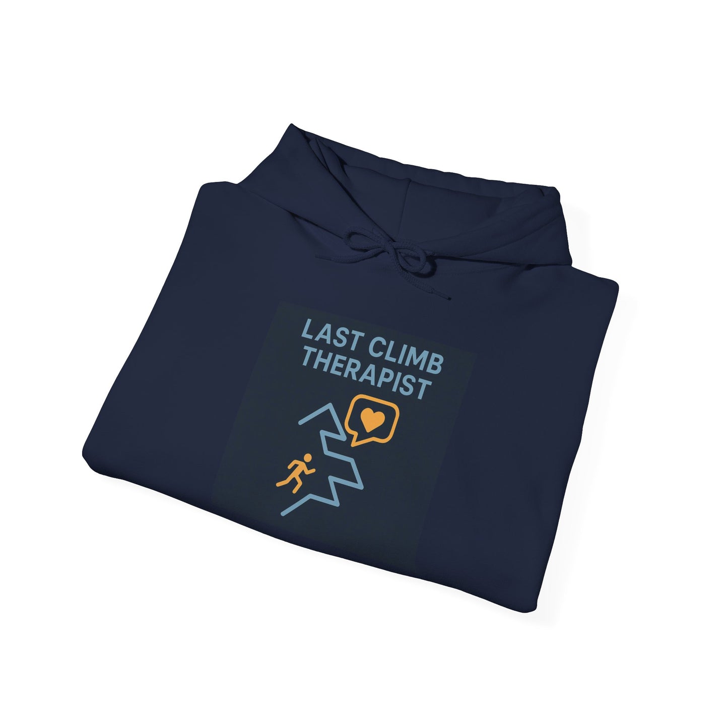 NOFLATMILES “Last Climb Therapist” CREW Hoodie – Gildan 18500