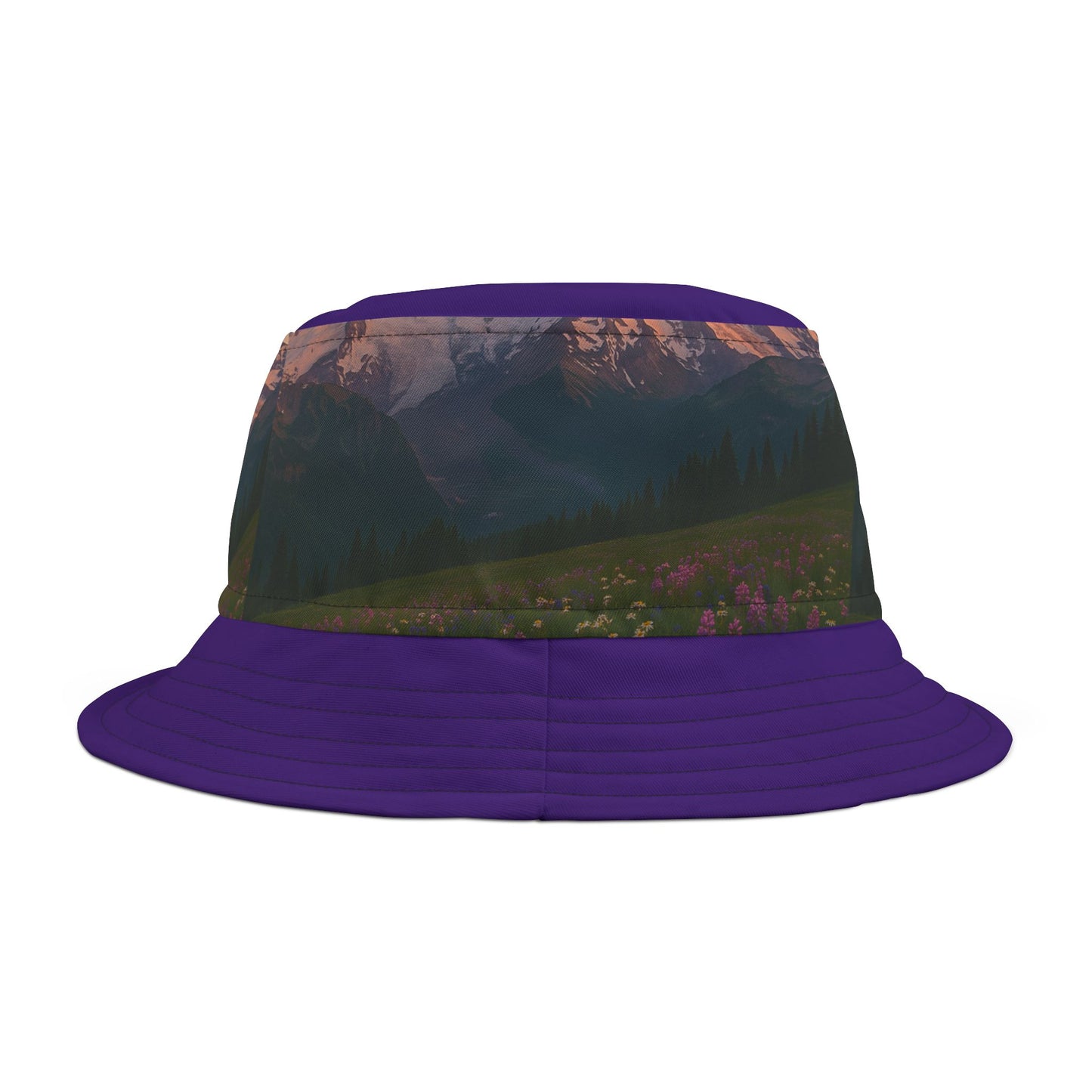 NOFLATMILES Rainier Bloom Bucket Hat (AOP) – 360° Meadow