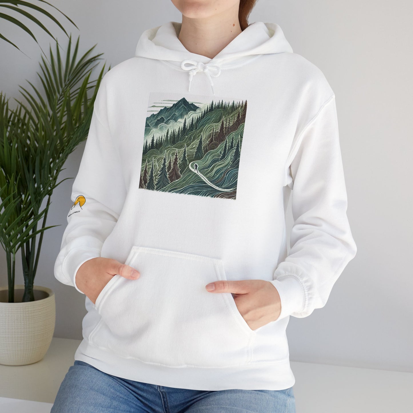 NOFLATMILES “Evergreen Flow” Hoodie