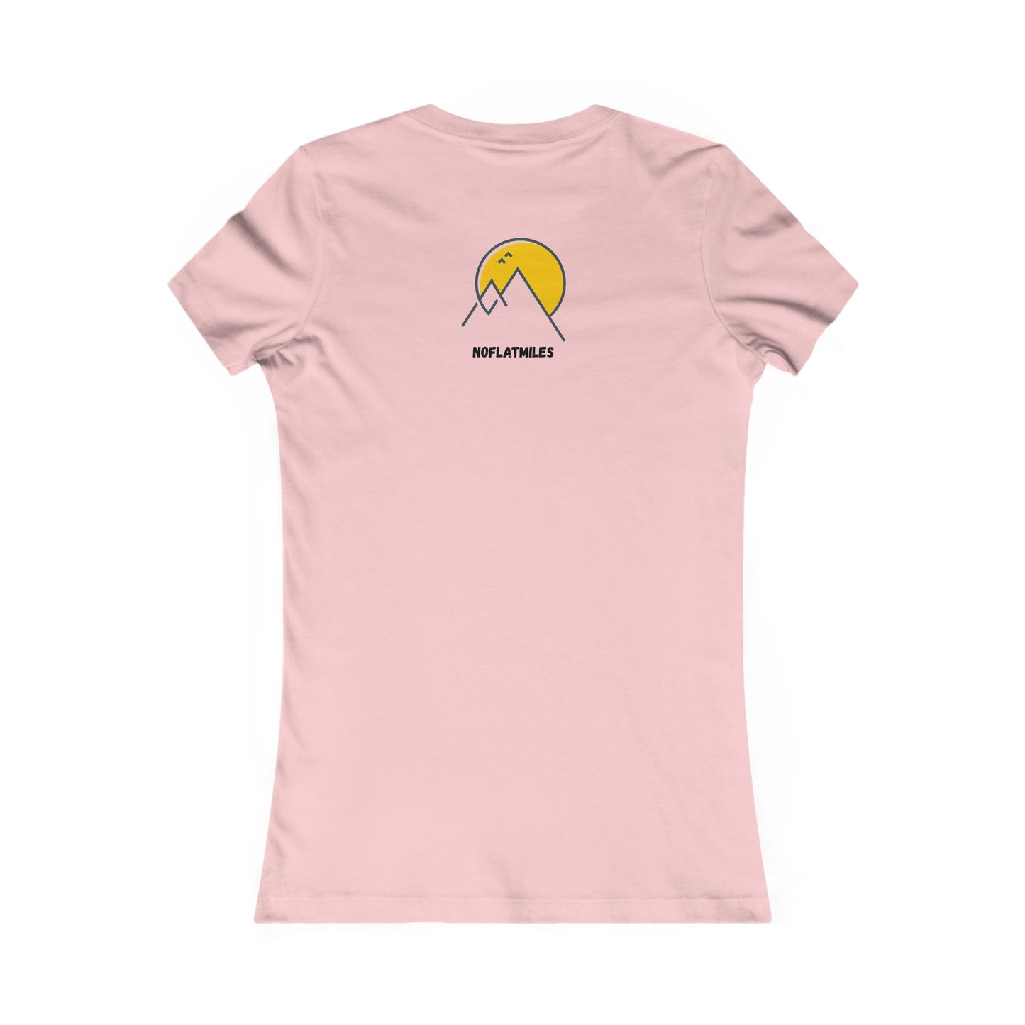 NOFLATMILES Rainier Bloom Women’s Tee  (Glow Route)