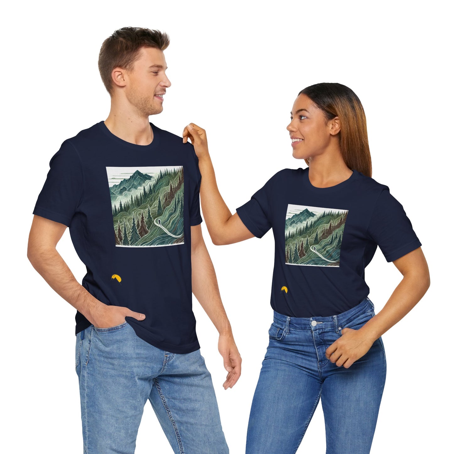 NOFLATMILES “Evergreen Flow” Tee