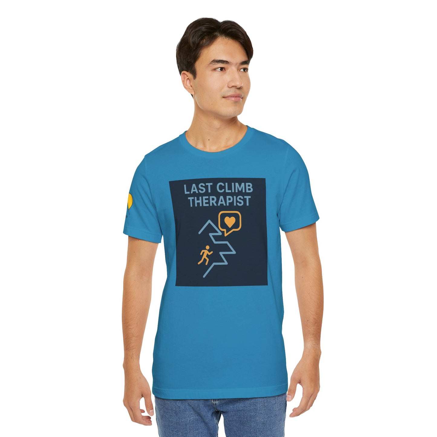 NOFLATMILES “Last Climb Therapist” CREW Tee