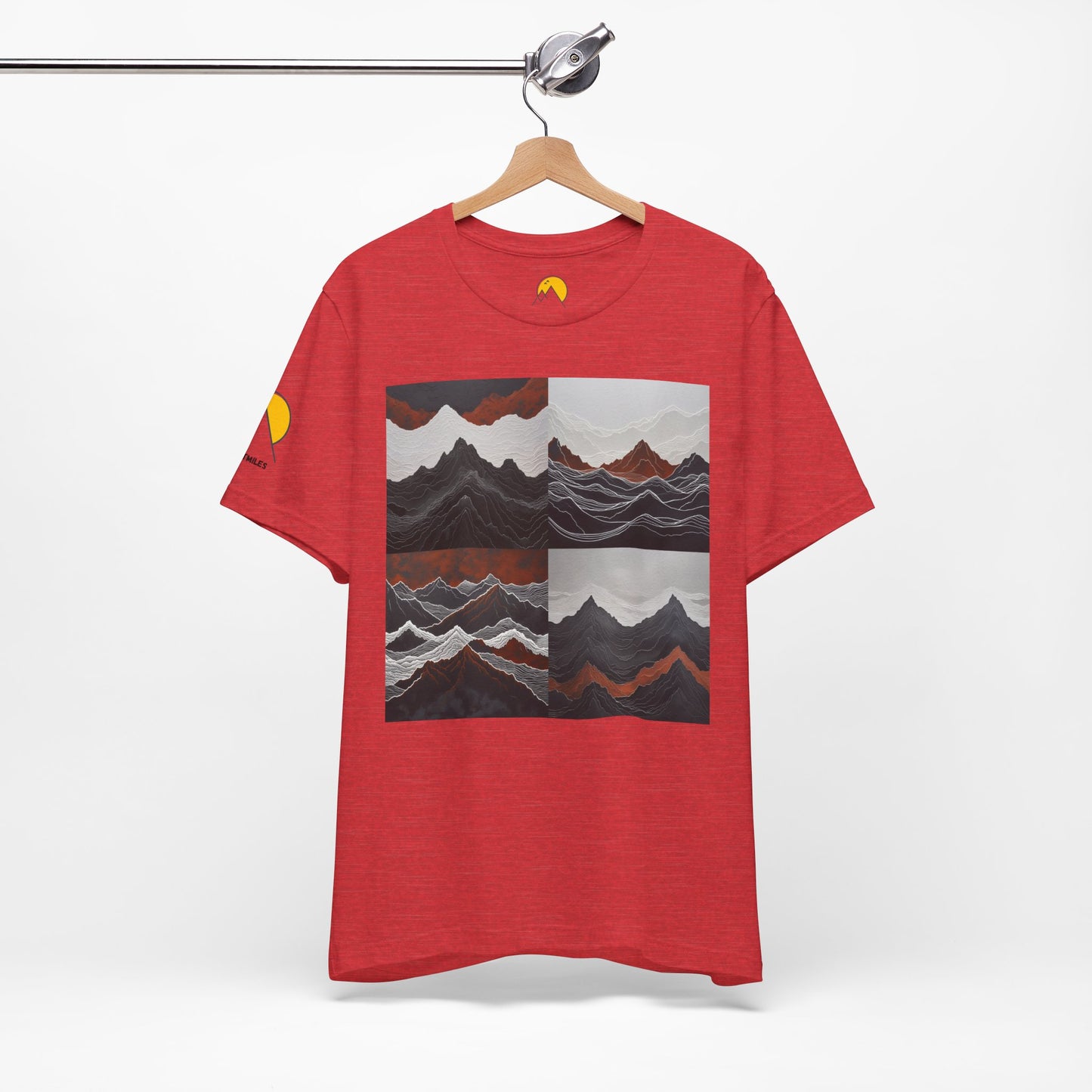NOFLATMILES Emberline Range Tee (Night-Run Edition)
