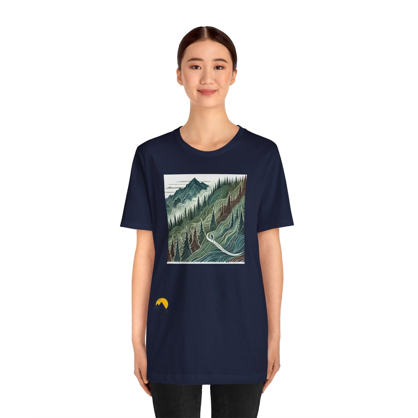 NOFLATMILES “Evergreen Flow” Tee