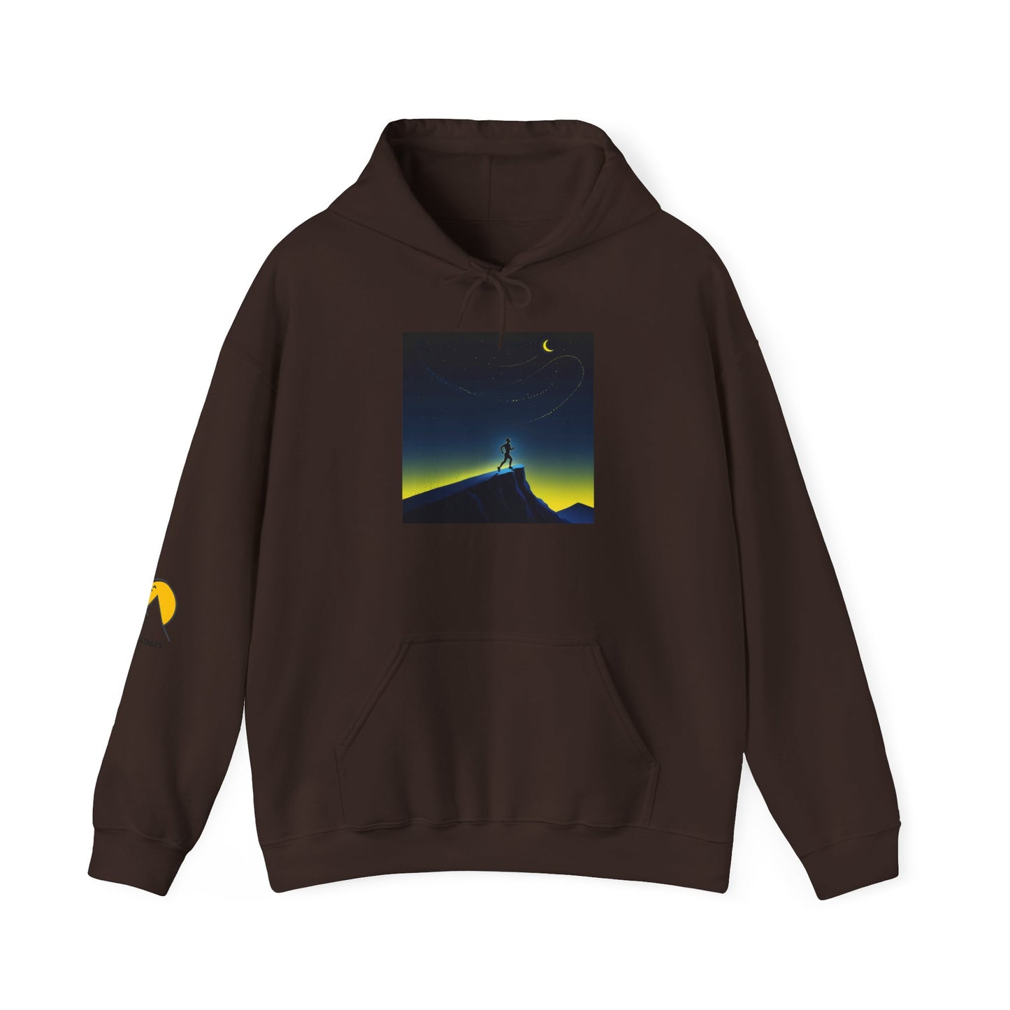 NOFLATMILES Night Shift Hoodie – Gildan 18500 (Starlight Cozy)