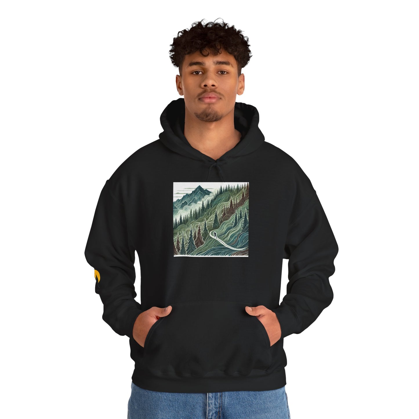 NOFLATMILES “Evergreen Flow” Hoodie