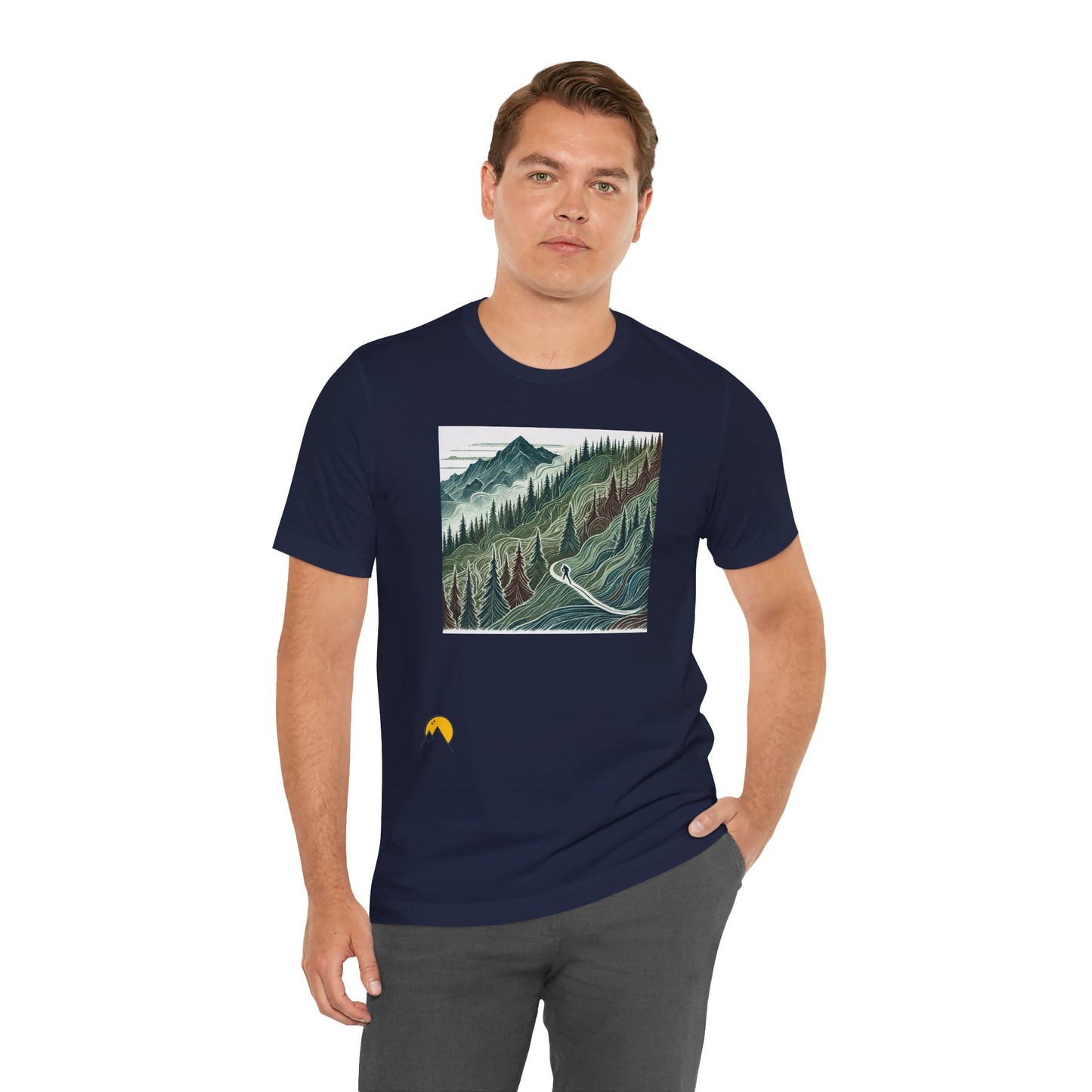 NOFLATMILES “Evergreen Flow” Tee