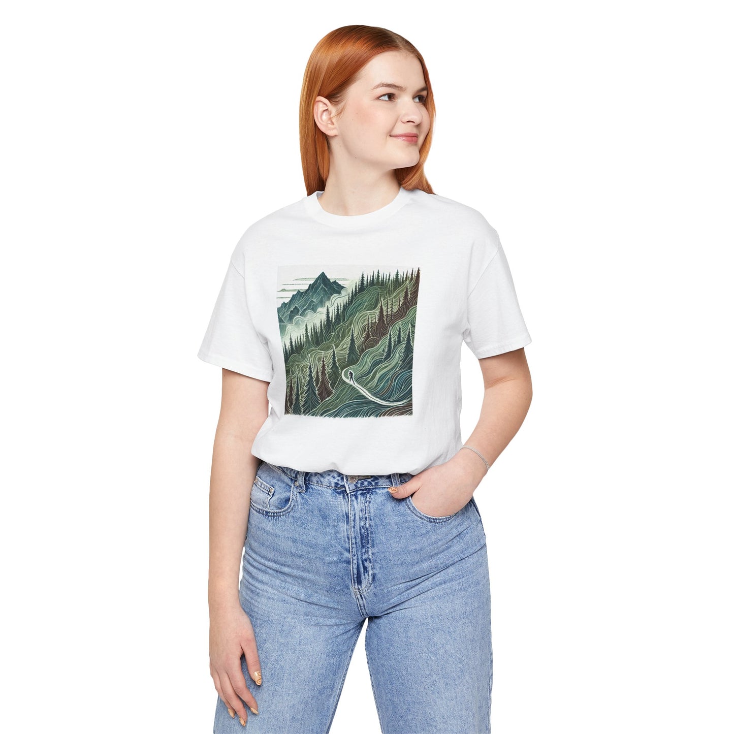 NOFLATMILES “Evergreen Flow” Tee