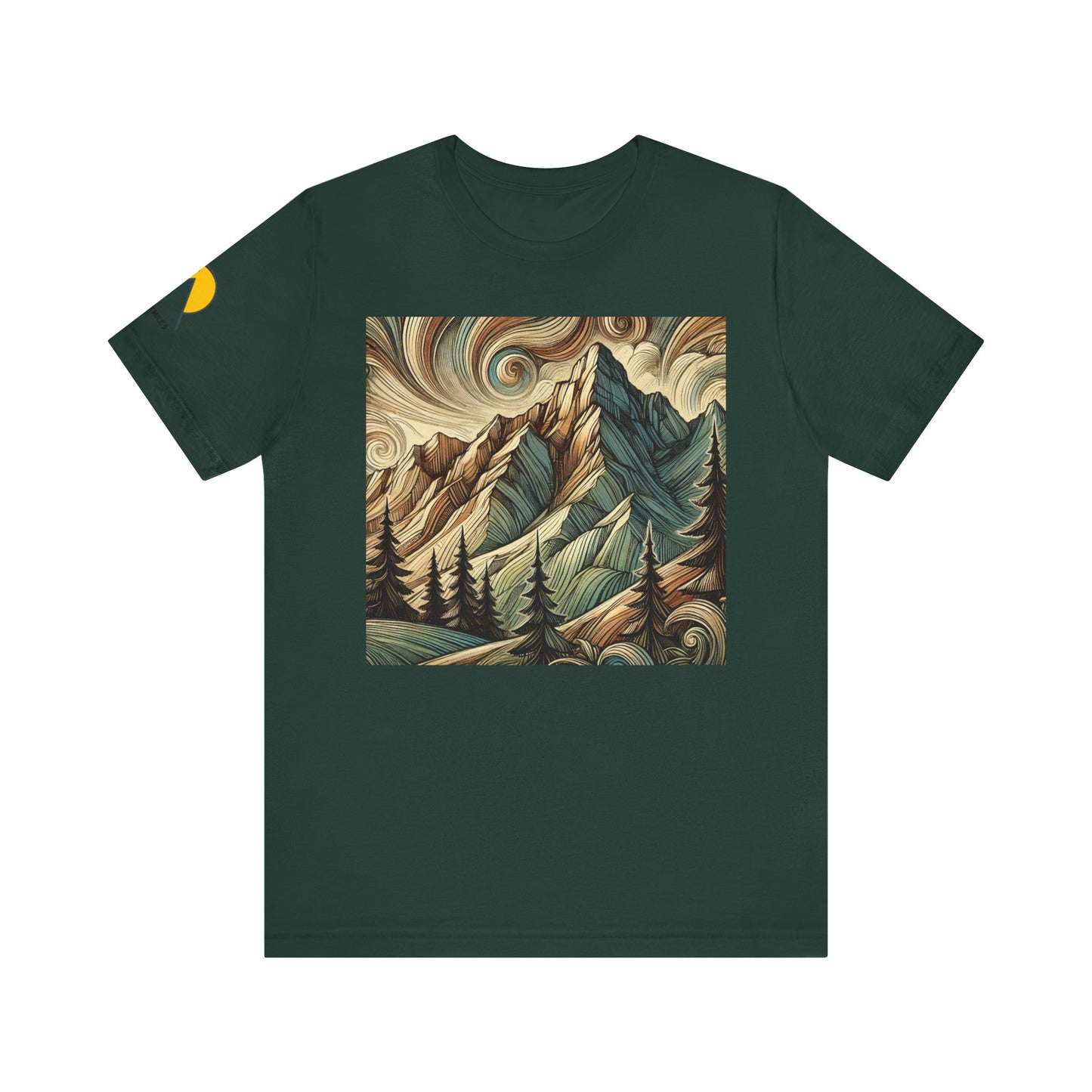 NOFLATMILES Whirlwind Peaks Tee