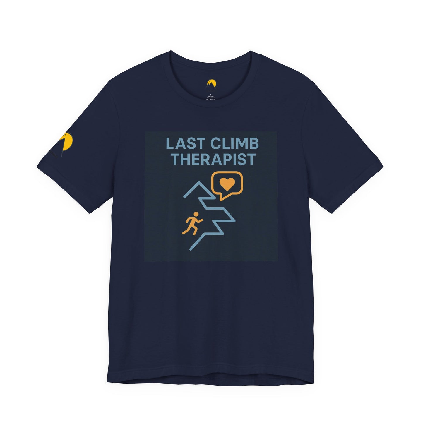 NOFLATMILES “Last Climb Therapist” CREW Tee