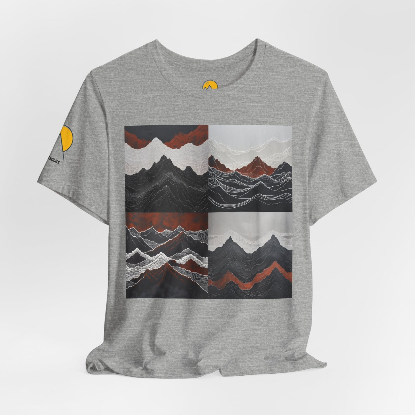 NOFLATMILES Emberline Range Tee (Night-Run Edition)