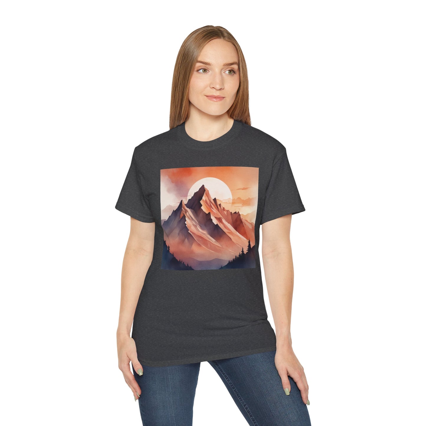 NOFLATMILES Alpenglow Mirage Tee (Sunset Edition)