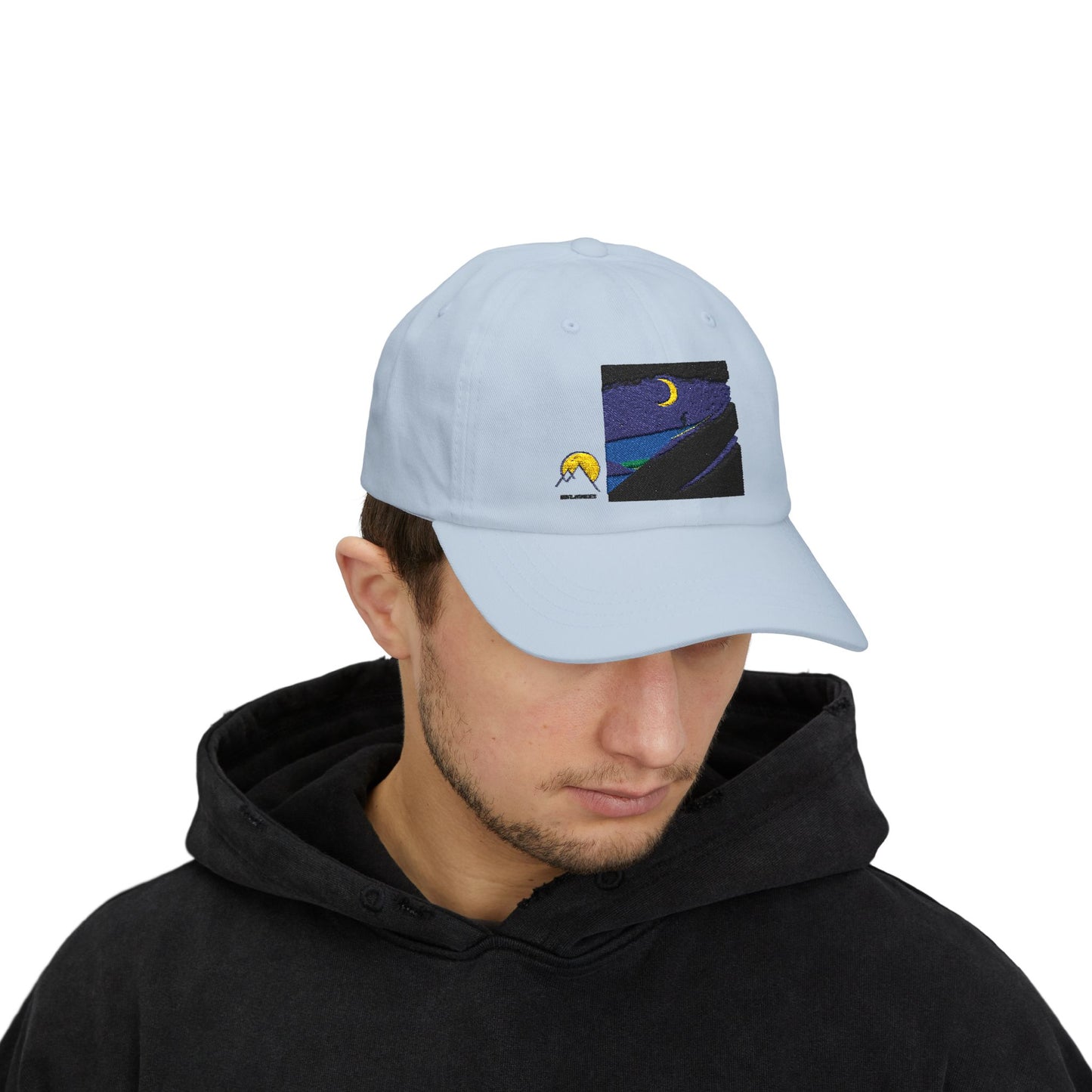 NOFLATMILES Night Shift Dad Cap – 6245CM (Embroidered Crescent)