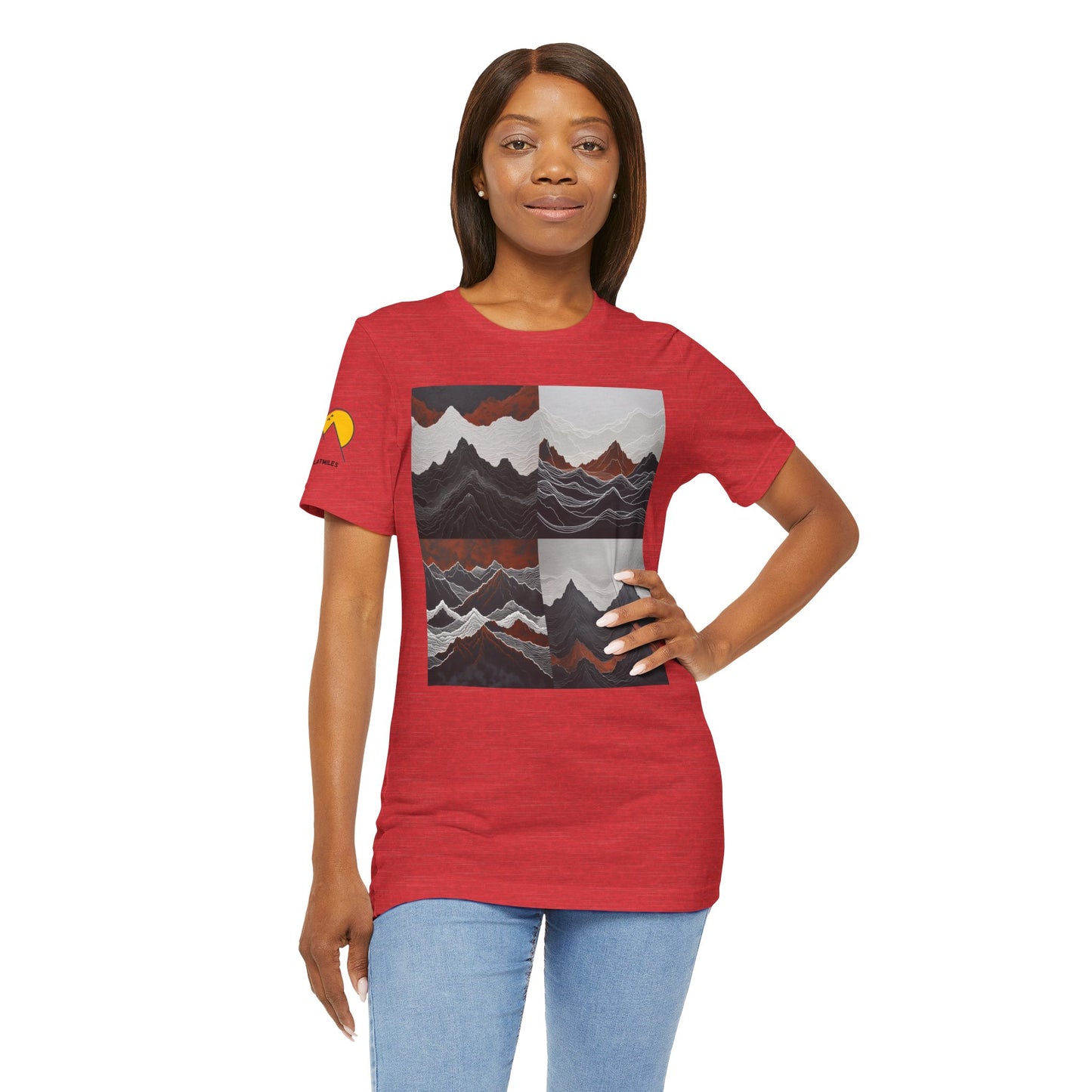 NOFLATMILES Emberline Range Tee (Night-Run Edition)