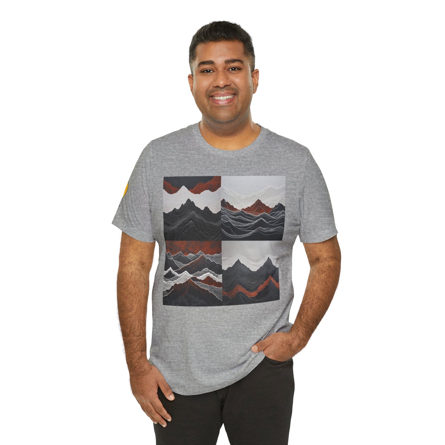 NOFLATMILES Emberline Range Tee (Night-Run Edition)