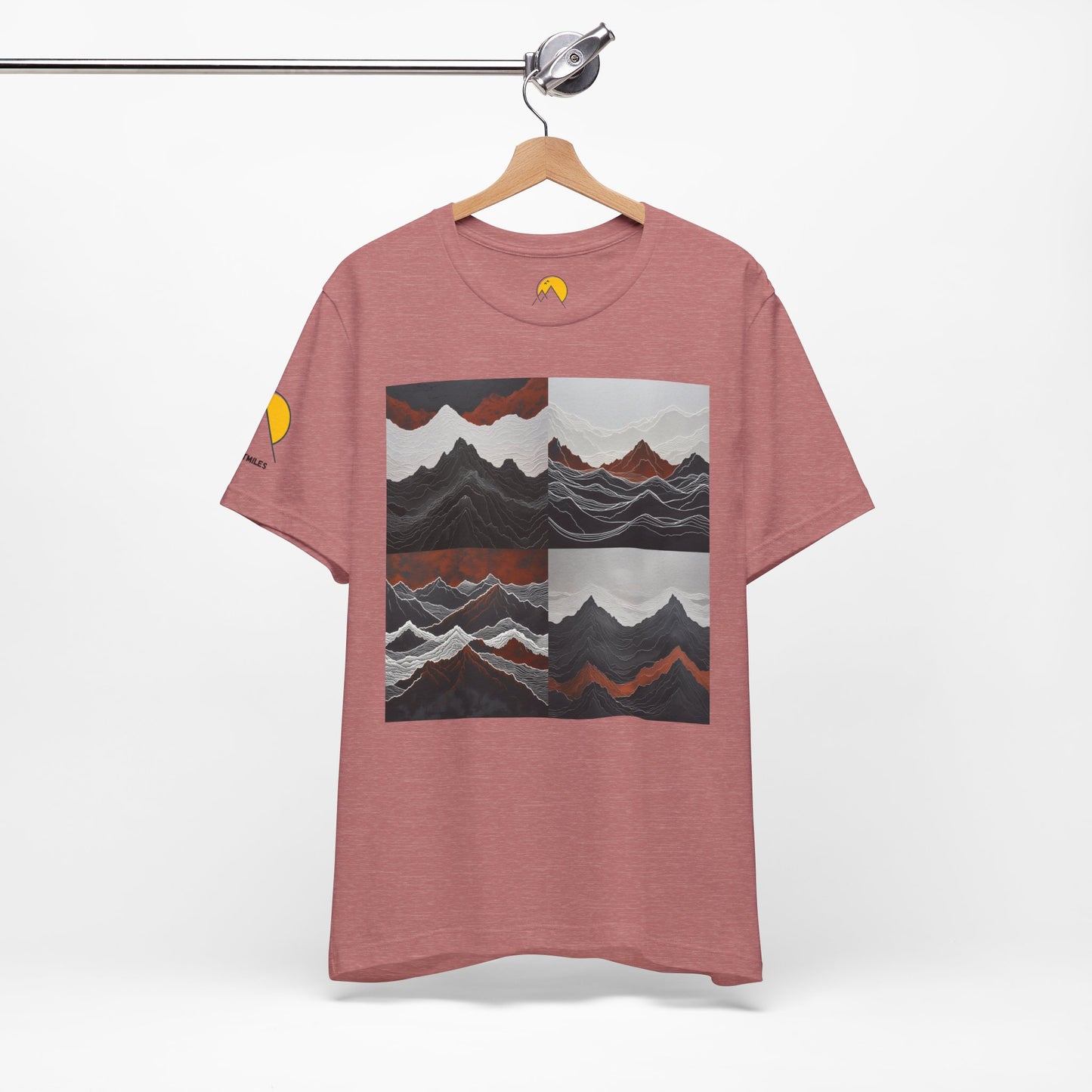 NOFLATMILES Emberline Range Tee (Night-Run Edition)