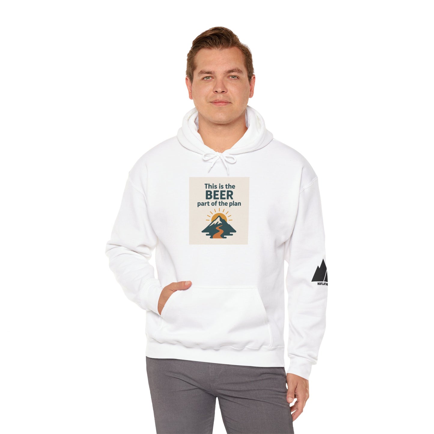 This Is the Beer Part of the Plan – Adventure-Ready Unisex Hoodie