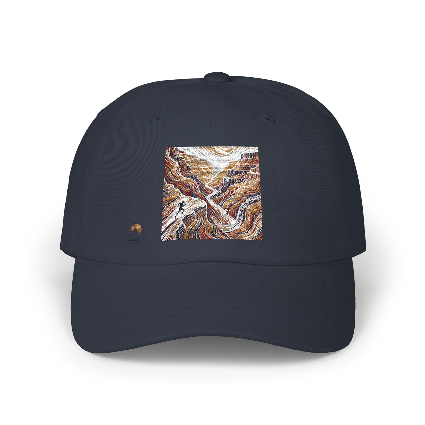 NOFLATMILES Canyon Lines Dad Cap (Embroidered)