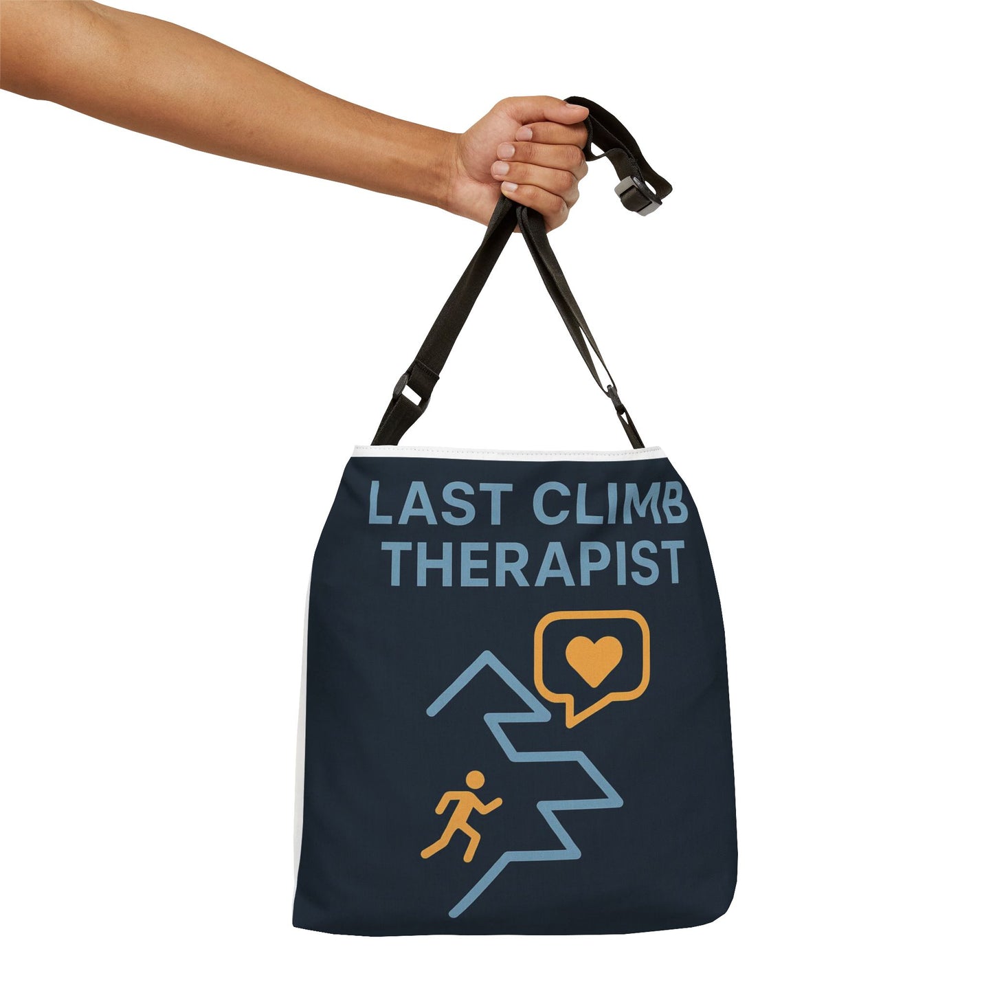 NOFLATMILES “Last Climb Therapist” CREW Tote
