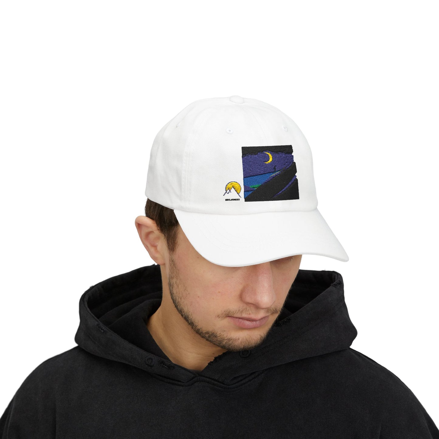 NOFLATMILES Night Shift Dad Cap – 6245CM (Embroidered Crescent)