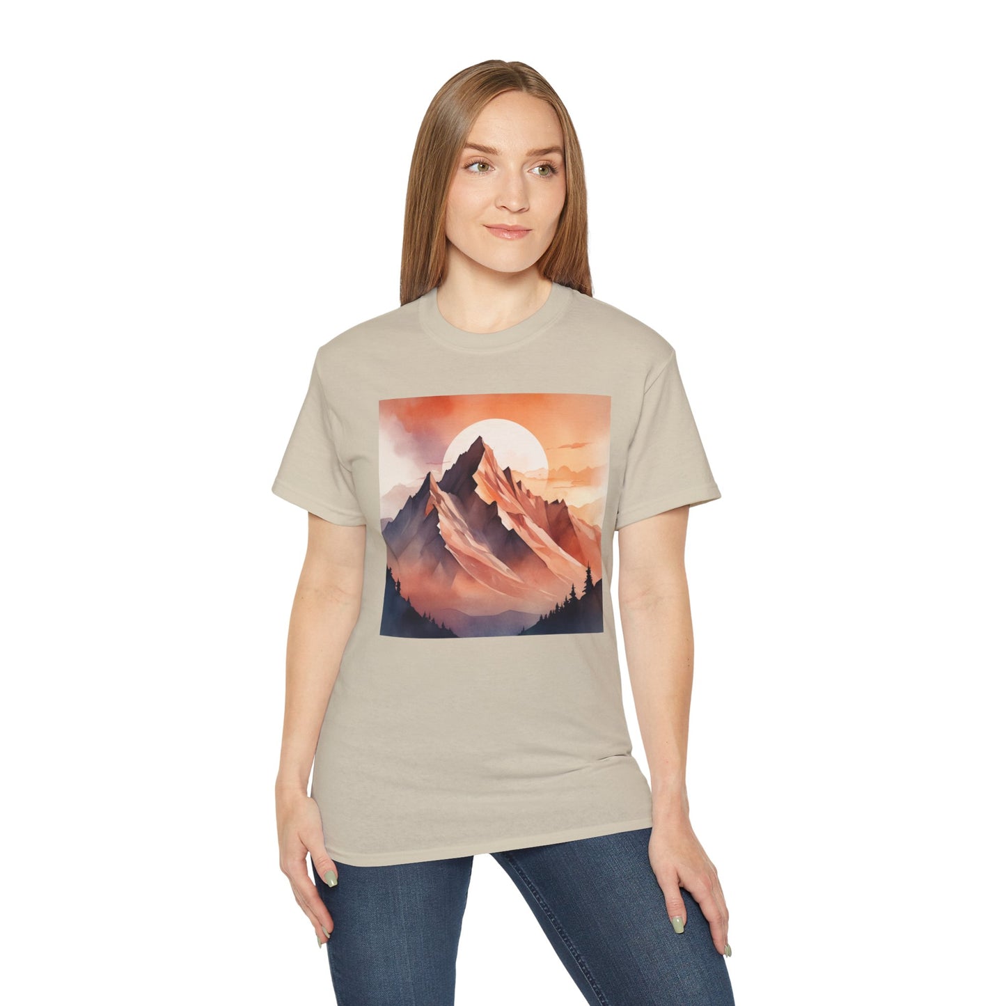 NOFLATMILES Alpenglow Mirage Tee (Sunset Edition)
