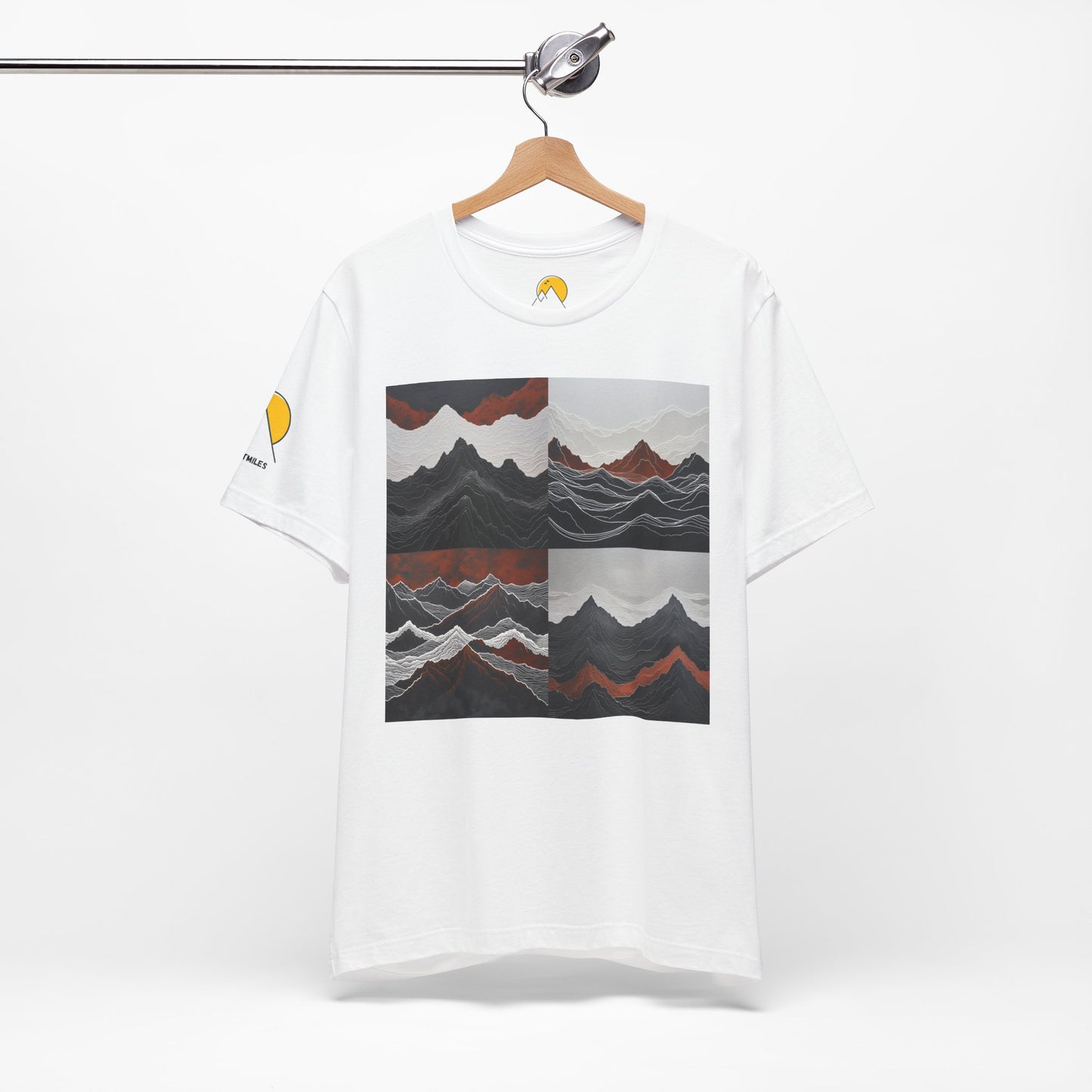 NOFLATMILES Emberline Range Tee (Night-Run Edition)