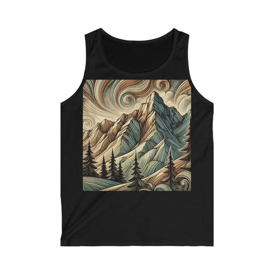 NOFLATMILES Whirlwind Peaks Men’s Tank