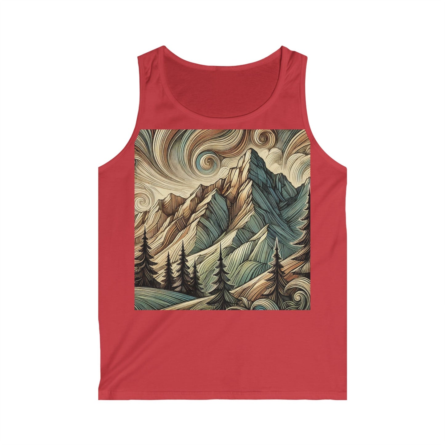 NOFLATMILES Whirlwind Peaks Men’s Tank