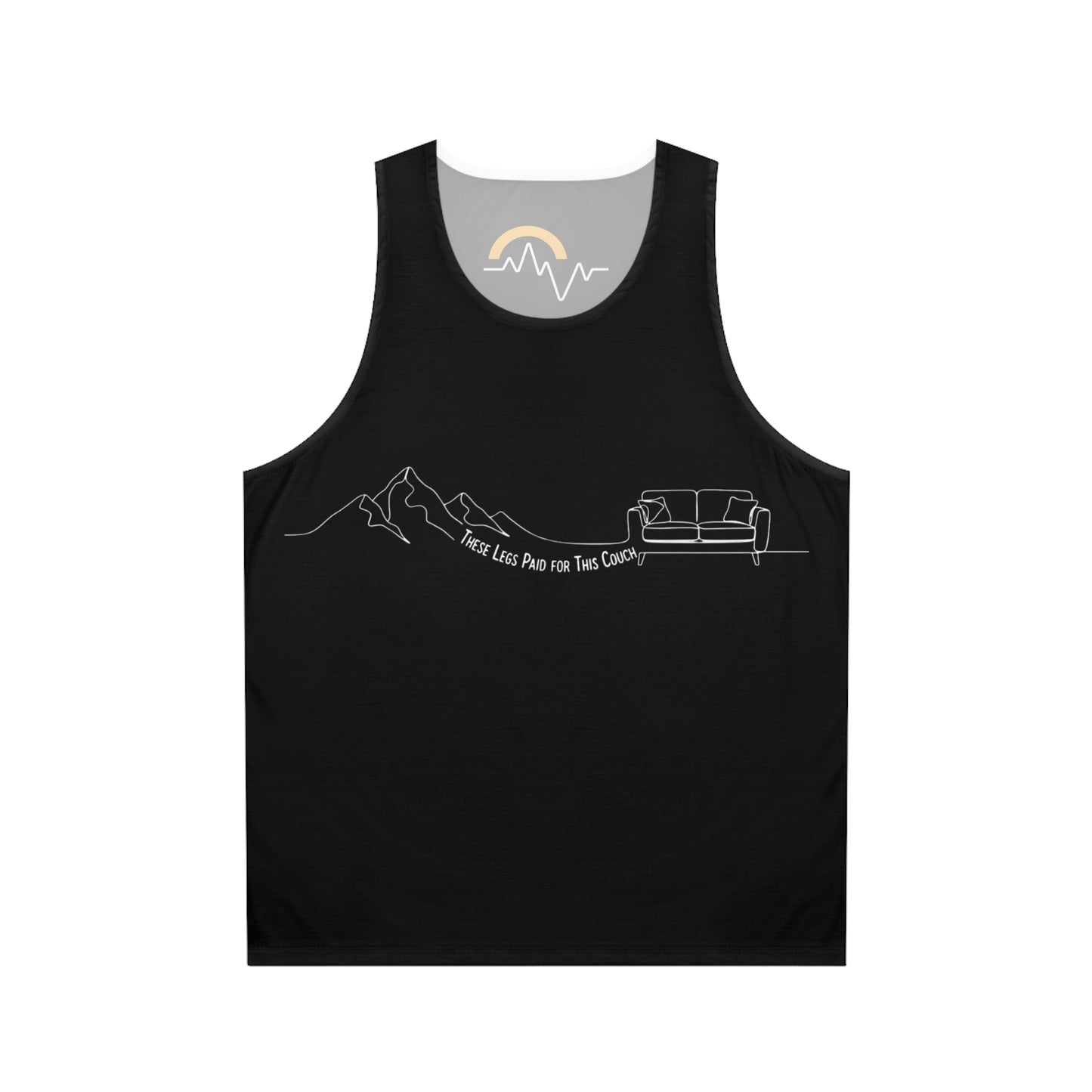 These Legs Paid for This Couch Tank | Funny Trail Runner Tank | NOFLATMILES
