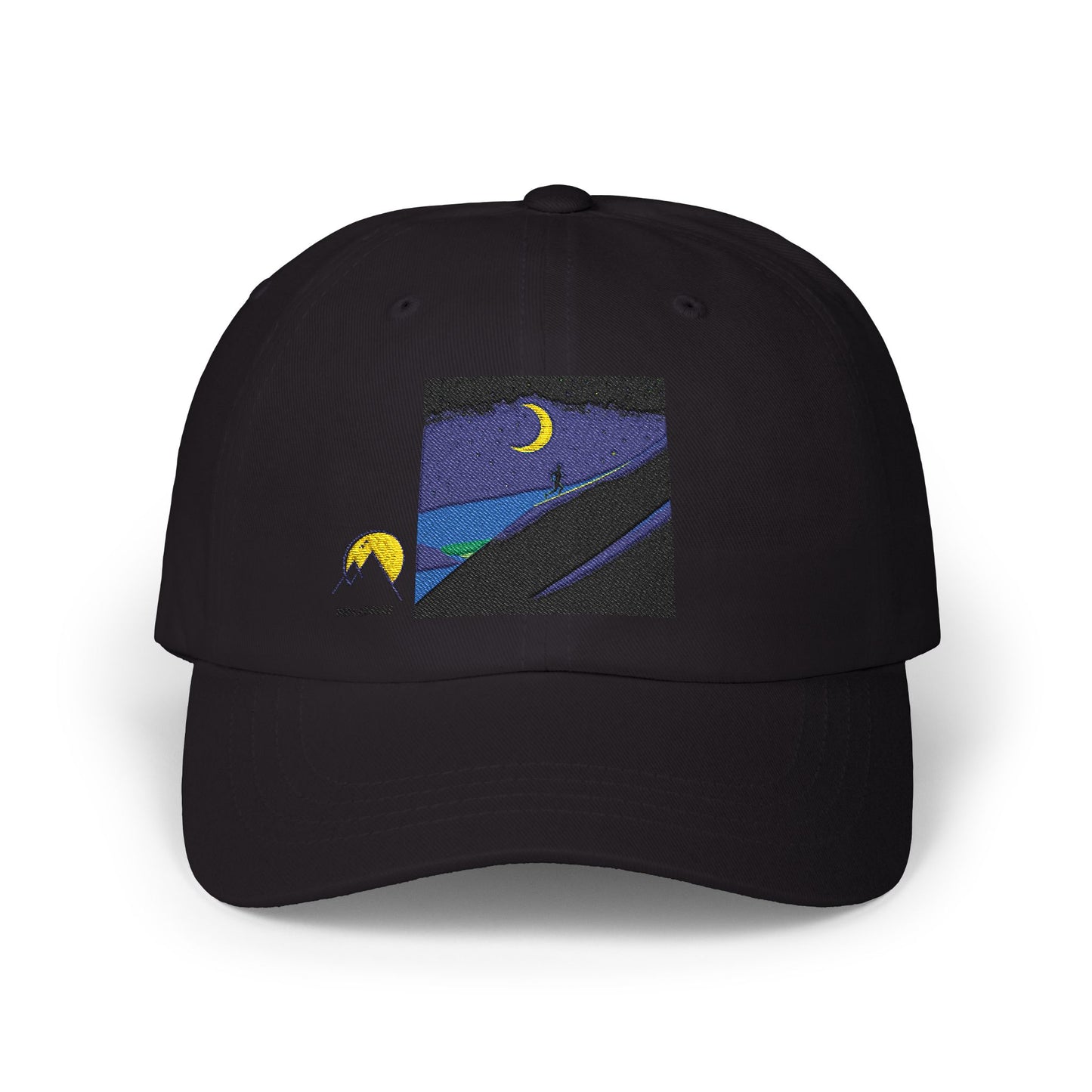 NOFLATMILES Night Shift Dad Cap – 6245CM (Embroidered Crescent)