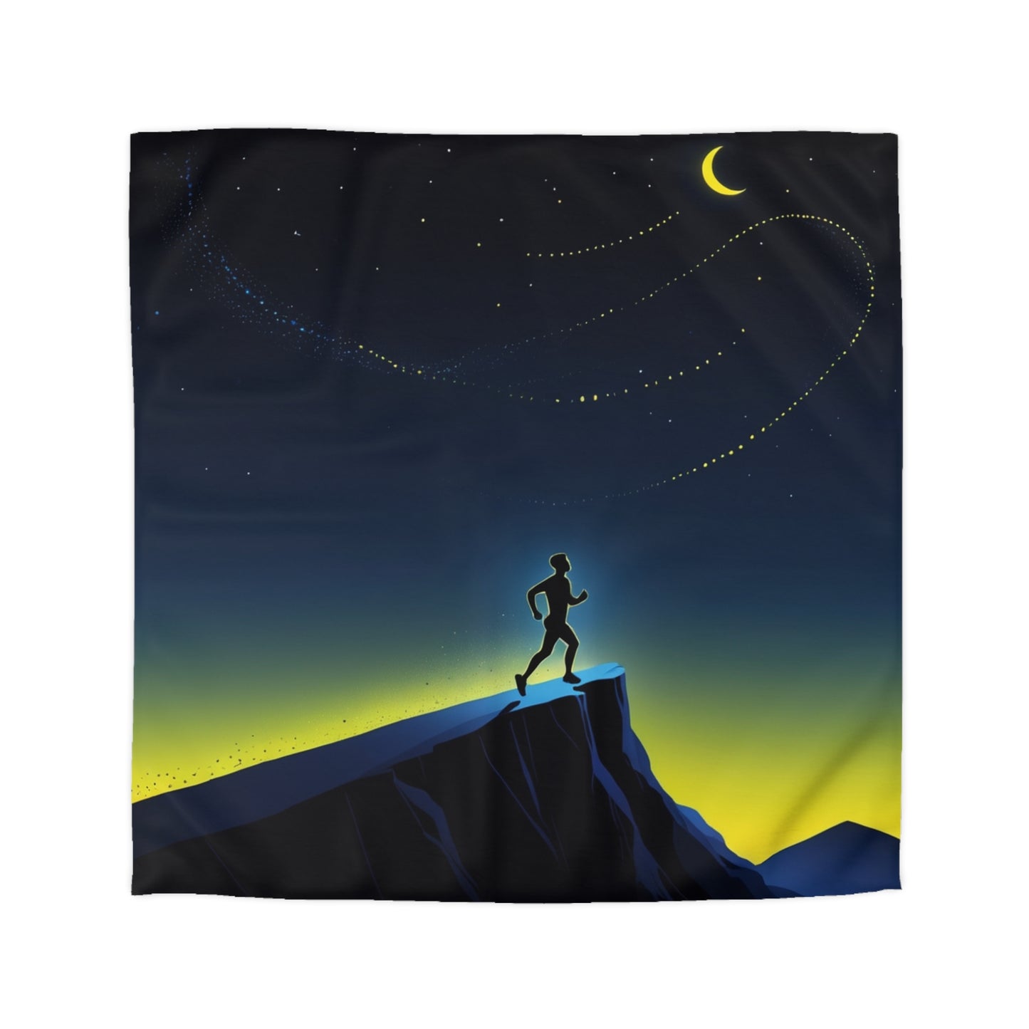 NOFLATMILES Night Shift Duvet Cover (Dream in Starlight)