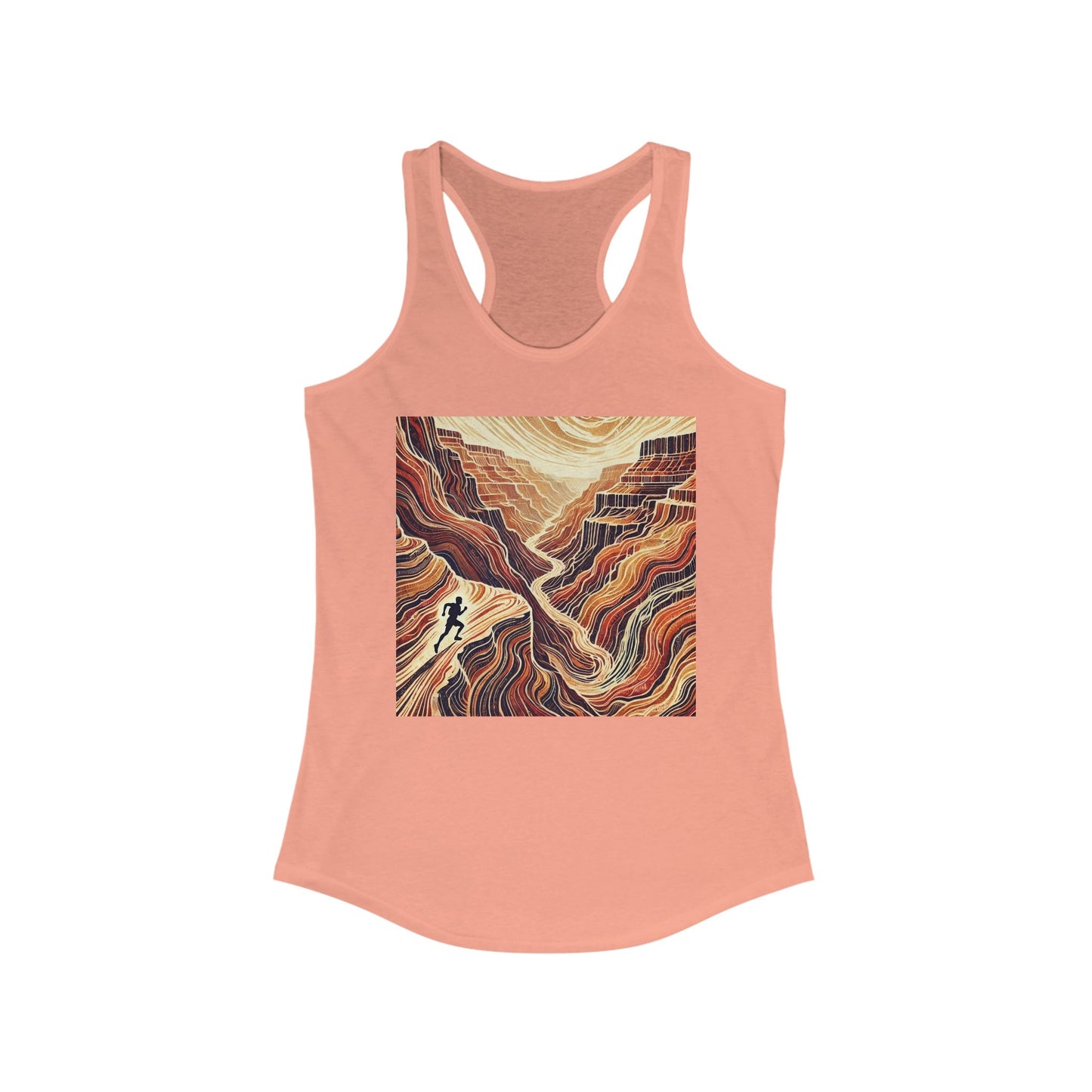 NOFLATMILES “Canyon Flow” Women’s Racerback Tank