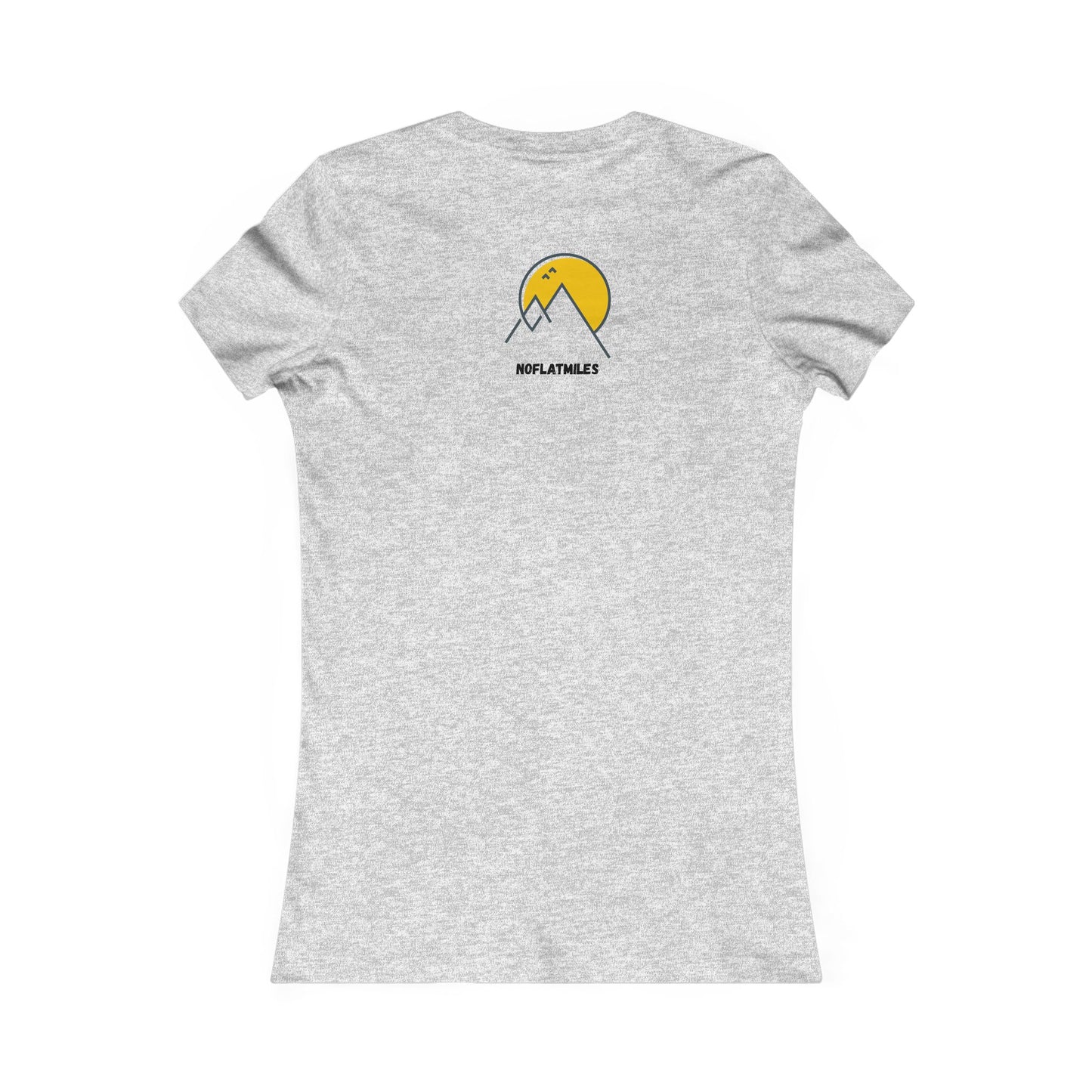 NOFLATMILES Alpenglow Mirage Women’s Tee (Glow Route)